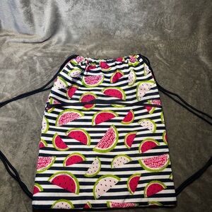 Thirty One Gifts Thermal Cinch Bag Watermelon